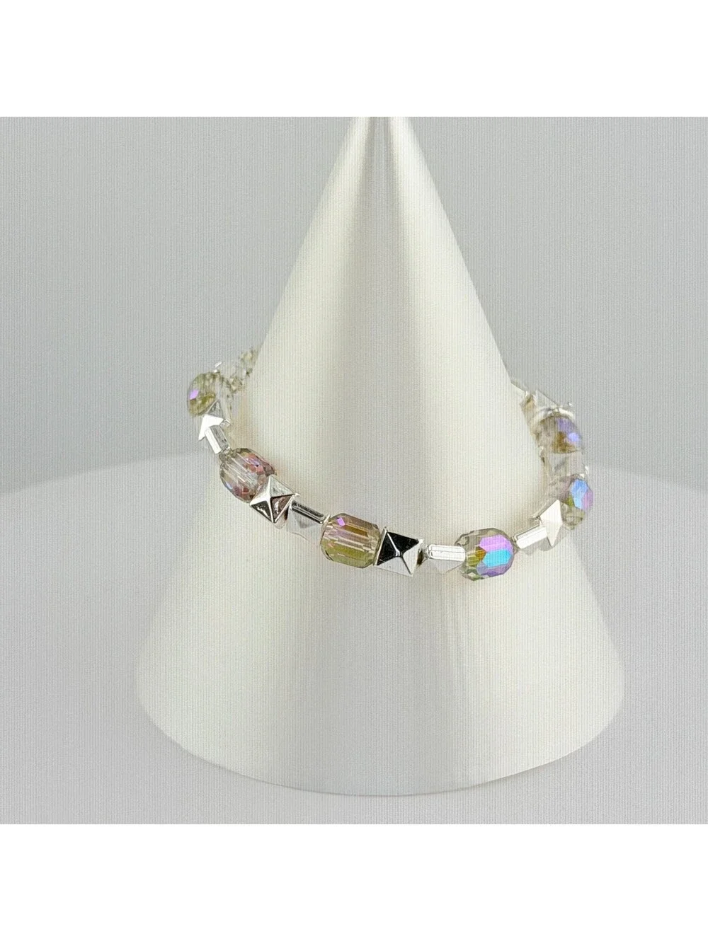 Bomb Party Single Stack Bracelet - on Silver Plating #127